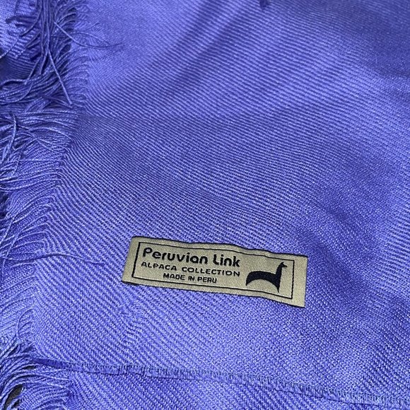 Peruvian Link 100% alpaca scarf - Picture 2 of 2